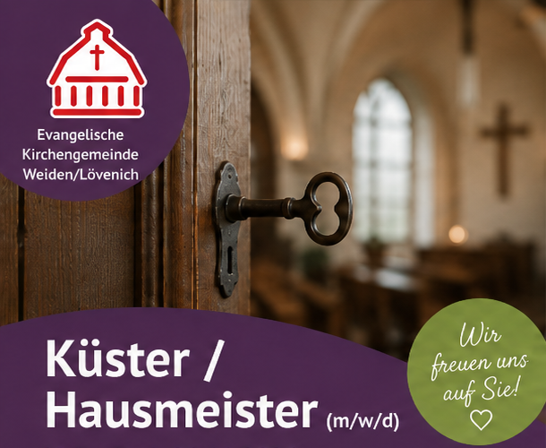 Du betrachtest gerade Stellenausschreibung Küster